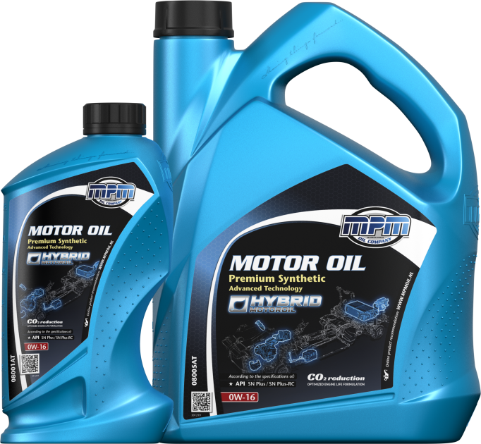 08000AT • Motor Oil 0W16 Premium Synthetic Advanced Technology